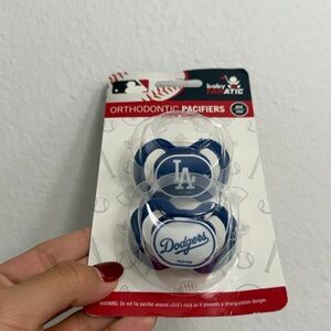 LA Dodgers Fanatic Orthodontic Pacifiers